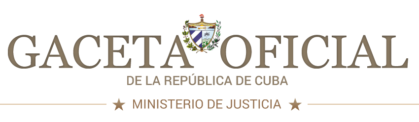 Gaceta Oficial de la República de Cuba